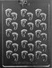 LEGLO Bite Size Decos Baby Feet Candy Mold Baby Shower Soap Mold