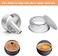 Dealglad Angel Food Cake Pan, 6 inch Aluminum Round Chiffon Cake Mold Baking Tins with Removable Bottom