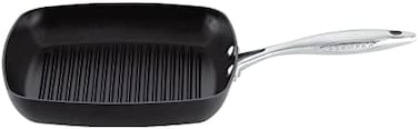 Scanpan Professional 10.5&rdquo; Square Grill Pan - Easy-to-Use Nonstick Cookware - Dishwasher, Metal Utensil &amp; Oven Safe - Made in Denmark