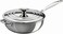 Le Creuset Tri-Ply Stainless Steel Saucier Pan, 3.5 qt.