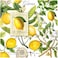 Michel Design Works 20-Count 3-Ply Paper Luncheon Napkins, Lemon Basil