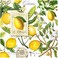 Michel Design Works 20-Count 3-Ply Paper Luncheon Napkins, Lemon Basil
