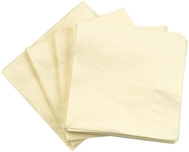 مناديل ورقية للمشروبات الصغيرة من جام - 5×5 - لون عاجي - 40/عبوة