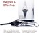 Vintorio Wine Aerator Pourer - Premium Aerating Pourer and Decanter Spout (Black)
