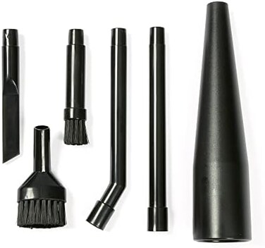 WORKSHOP Wet/Dry Vacs Multi-Fit Wet Dry Vacuum Accessories VT1215 Micro Cleaning Kit Attachments For Compact Shop Vacuum, Black, 1 pack