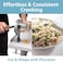 CucinaPro Cavattelli Maker With Easy-To-Clean Rollers - Makes Gnocchi, Seashells, Pasta, And More - Includes Recipes, Homemade Pasta Making Kit Is Great For Home Italian Cooking Or A Holiday Gift