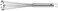 WMF Flexi Whisk 27cm, Profi Plus, Stainless Steel.
