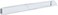 Frost King HD11 Baseboard Air Deflector, Heavy Duty, Clear Plastic with Magnetic hold, Fits baseboards up 25' wide, Adjustable 15" to 25