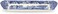 Portmeirion Home &amp; Gifts Small Tray, Blue &amp; White