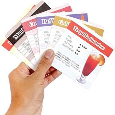 SUCK UK Cocktail Challenge Drink Mats