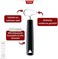 Triangle 72 092 45 02 Corer for Fruit and Vegetables Easy and Practical for Removing Cores and Hollowing Vegetables
