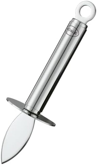 سكين الجبنة من الفولاذ المقاوم للصدأ مقاس 27.94 سم من Rösle, Oyster, 18cm