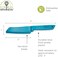 Fox Run Bakeware Buddy Knife, food grade safe plastic kitchen knife,1 x 8 x 0.5, Blue, 4-Inch Blade