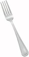 Winco 0005-05 12-Piece Dots Dinner Fork Set, 18-0 Stainless Steel
