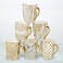 26540SET6 ماتريكس 16 اونصة، اكواب مطلية بالذهب، مجموعة من 6 قطع، 5 انش × 3.25 انش × 4.5 انش، متعددة الالوان