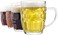 Chefcaptain Dimple Stein Beer Mug - 19 Oz (4 Pack)