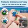 Avant Grub Complete Cover Easy Tab Opener New and Improved 12PK Beverage Barricade 2.0 . Colorful Drink Can Protector Cap for Soda, Beer, Coke Shields From Bugs, Bees, Dust at the Party, BBQ, Beach
