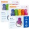 Avant Grub Complete Cover Easy Tab Opener New and Improved 12PK Beverage Barricade 2.0 . Colorful Drink Can Protector Cap for Soda, Beer, Coke Shields From Bugs, Bees, Dust at the Party, BBQ, Beach