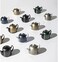DEGRENNE SALAM COLOR Tea Pot Zinc, Aluminium lid, 33 oz 13/16