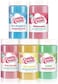 Cotton Candy Express Floss Sugar Variety Pack 5-11oz Plastic Jars of Lime, Watermelon, Pina Colada, Blue Raspberry, Pink Vanilla Flossing Sugars. Use with Cotton Candy Express countertop machine