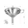 Lakatay 5-Inch Stainless Steel Funnel with Detachable Strainer Filter for Liquid, Dry Powder Ingredients