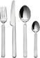 Alessi   Dry 4180S24 - Design Cutlery Set in 18/10 Stainless Steel, 24 Pieces