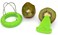 Zramo TH502 Green Kiwi Fruit Cut Digging Core Twister Slicer Kitchen Peeler Tool Cutter Device for Fruit Salad