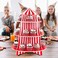 Super Z Outlet 3 Tier Cupcake Foam Stand with Circus Carnival Tent Design for Desserts, Birthdays, Decorations