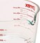 Pyrex (32 Oz) Measuring 4 Cup Glass, Clear, Red