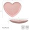 Pfaltzgraff Tea Rose accent-plates, Pink