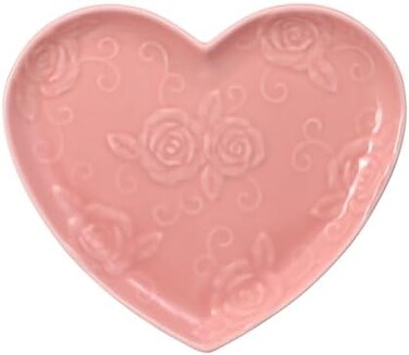 Pfaltzgraff Tea Rose accent-plates, Pink