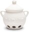 Fox Run Garlic Storage, 5.25" Keeper, White