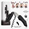 Vintorio Professional Waiters Corkscrew - Wine Key with Ergonomic Rubber Grip, Beer Bottle Opener and Foil Cutter
