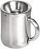 Franmara 5 Inch Brushed Stainless Personal Spittoon with Removable Top