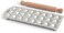 Marcato Ravioli Tablet 24 Ronde Agnolotti, Silver, 8382