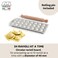Marcato Ravioli Tablet 24 Ronde Agnolotti, Silver, 8382