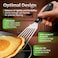 MIU France Fish Spatula Stainless Steel, Flexible, Polished Metal, Kitchen Slotted Turner [Upgraded Version]