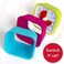 Time Timer MOD (Lime Green), 60 minute Visual Analog Timer, Optional Alert (On/Off), No Loud Ticking; Time Management Tool