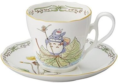 Noritake X Ghibli Neighbor Totoro Tea・Coffee Cap and Saucer TT97889/4924-8