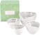 Portmeirion Home &amp; Gifts Measuring Cups, Porcelain, White, 10 x 11 x 7 cm
