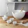 Portmeirion Home &amp; Gifts Measuring Cups, Porcelain, White, 10 x 11 x 7 cm