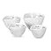 Portmeirion Home &amp; Gifts Measuring Cups, Porcelain, White, 10 x 11 x 7 cm