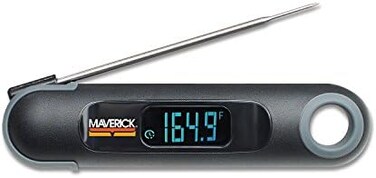 MAVERICK PT-75 2-in-1 Digital Instant-Read Thermometer with Built-In Automatic Count Up Timer Great for Meat, Grill, Barbecue &amp; Kitchen