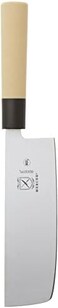 Mercer Culinary Asian Collection Left Handed Yanagi Sashimi Knife with NSF Handle 7 Inch Nakiri Vegetable Knife Brown M24307PL