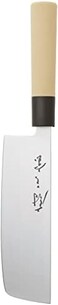 Mercer Culinary Asian Collection Left Handed Yanagi Sashimi Knife with NSF Handle 7 Inch Nakiri Vegetable Knife Brown M24307PL