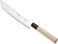 Mercer Culinary Asian Collection Left Handed Yanagi Sashimi Knife with NSF Handle 7 Inch Nakiri Vegetable Knife M24307