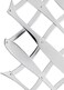 Alessi "Pescher" Extensible Trivet in 18/10 Stainless Steel Mirror Polished, Silver