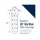Pentek 255496-43 ECP50-20BB Pleated Cellulose Polyester Filter Cartridge, 20" x 4-1/2", 50 Microns