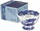 Portmeirion Home &amp; Gifts Footed Dish, Blue &amp; White