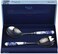 Portmeirion Spode Salad Servers (Pair), 25cm, Blue &amp; White (Blue &amp; White,25cm)